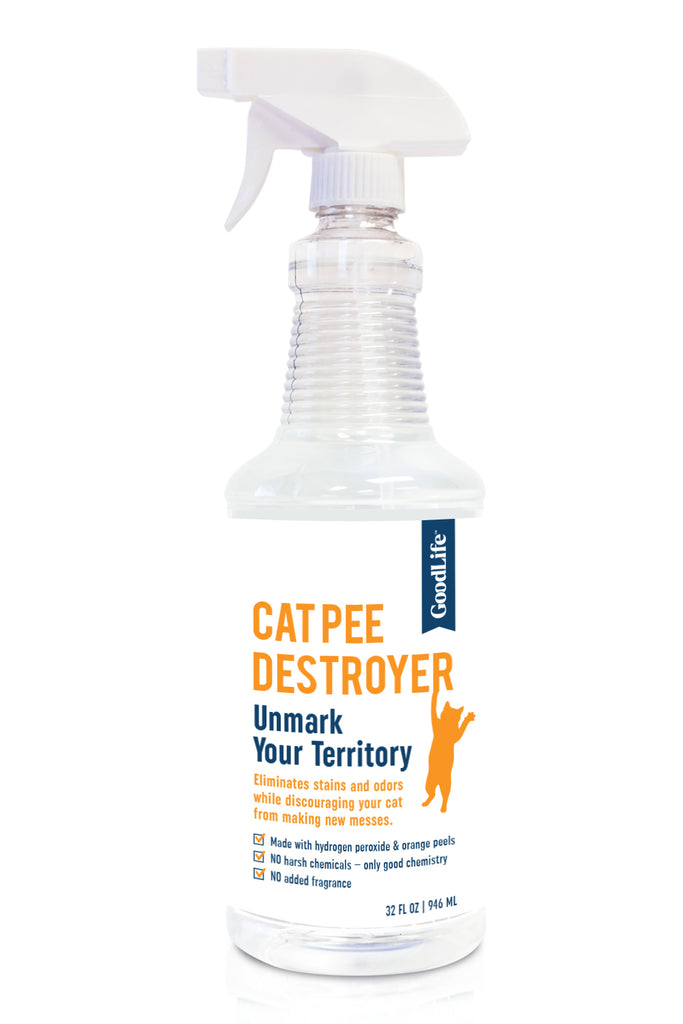 Cat Pee Destroyer Cat Urination Deterrent and Stain and Urine Odor E Good Life Solutions