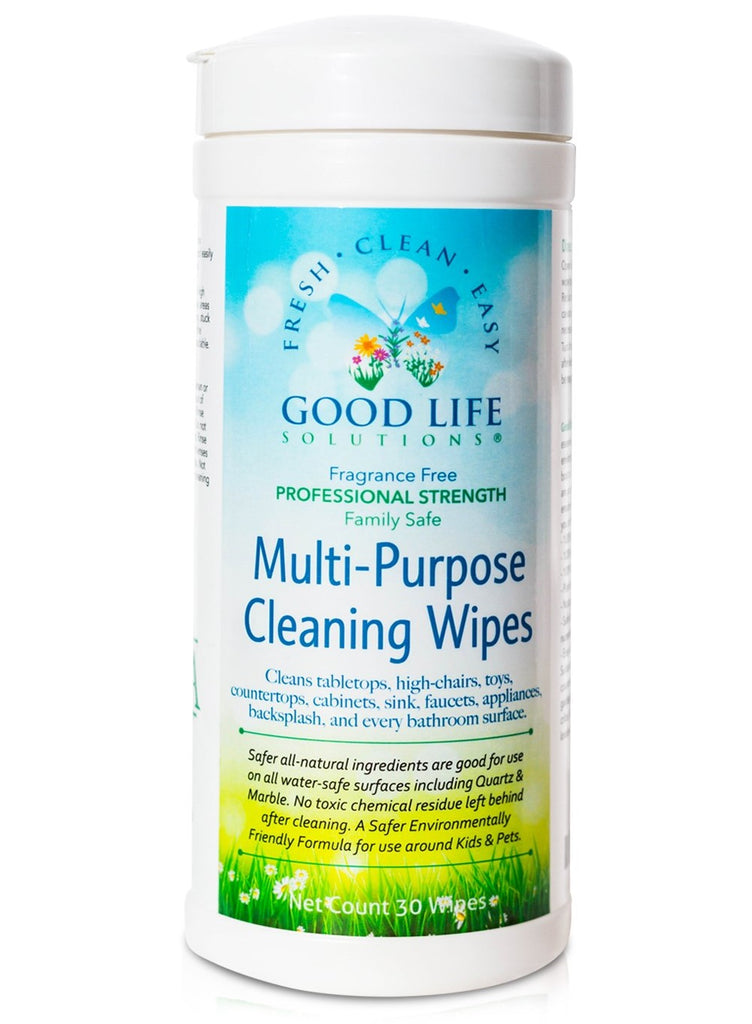 Multi-Purpose Cleaning Wipes - 30 Wipes – Good Life Solutions