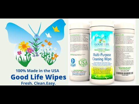 Multi-Purpose Household Surface Cleaning Wipes
